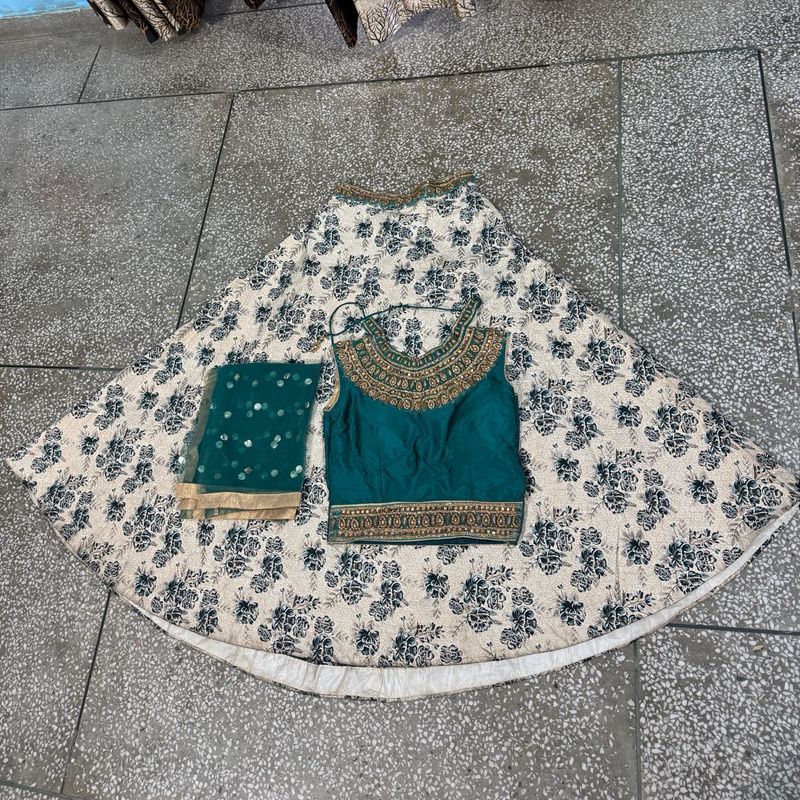 Floral Lehenga Choli Set