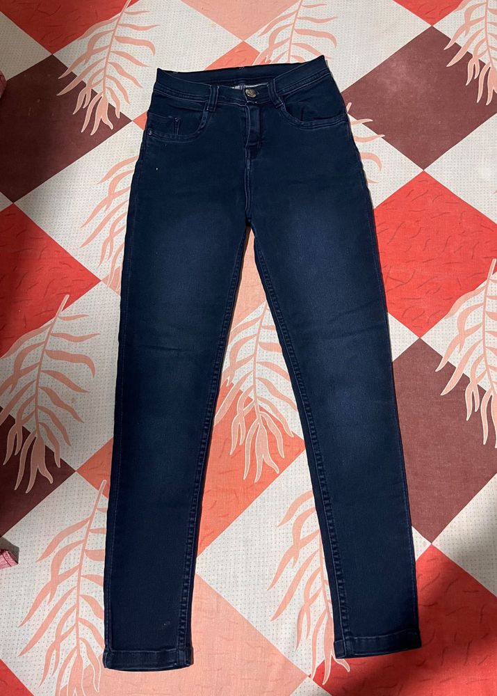 Women Nifty Navy Blue Jeans