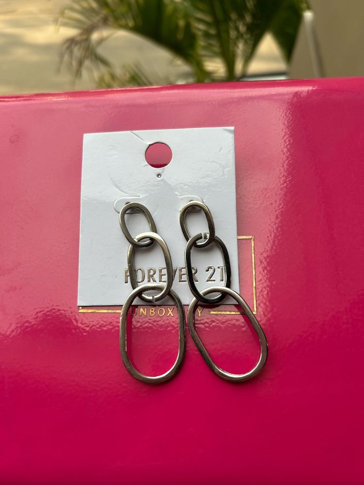 Forever 21 Silver Earrings
