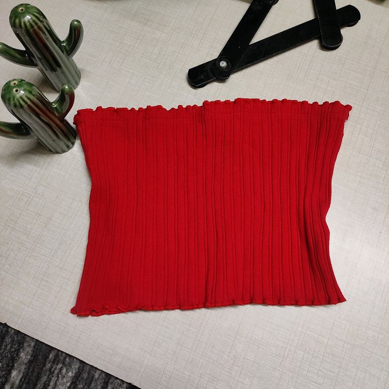 Ally&#39;s Hot Red Tube Top