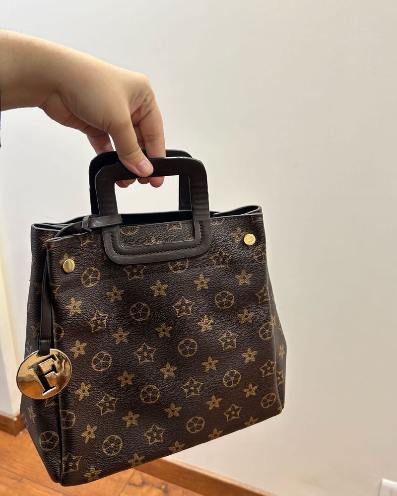 Chic Patterned Tote Bag