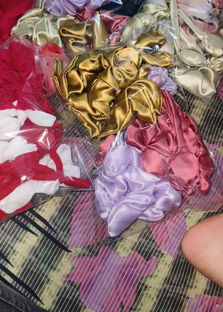 Satin Scrunchie Bundle