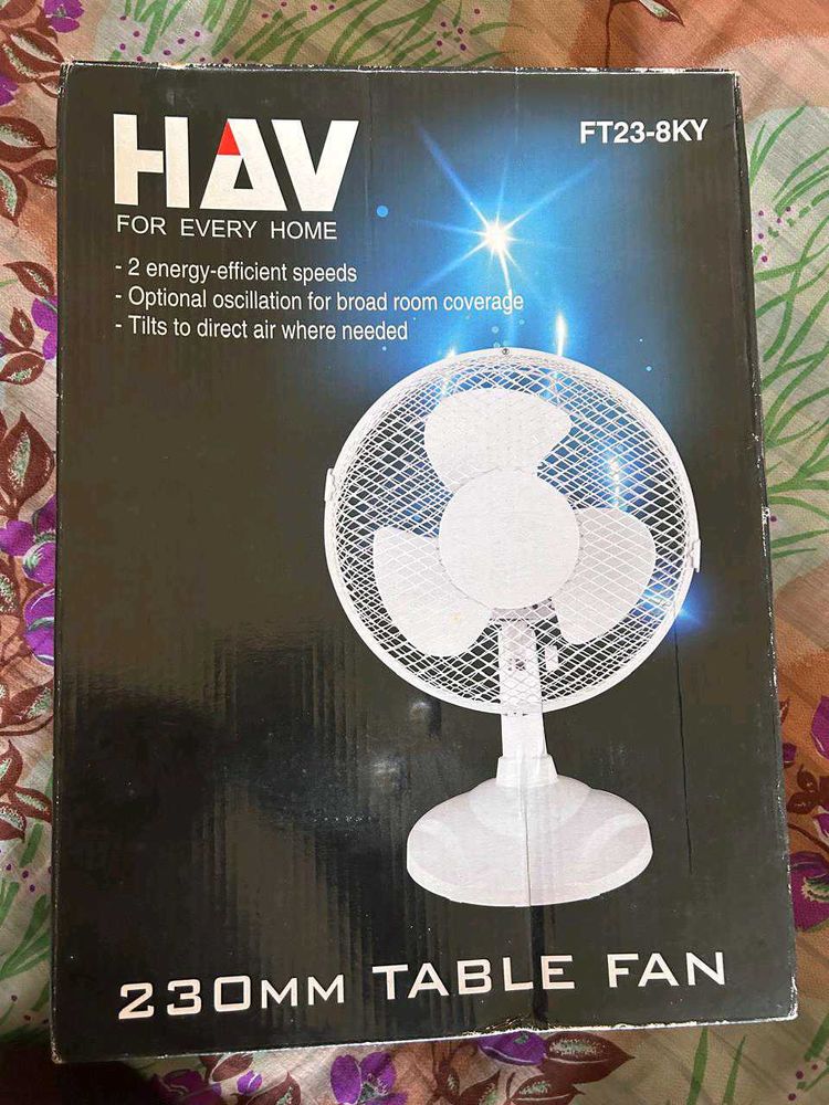 Hav 230mm Table Fan