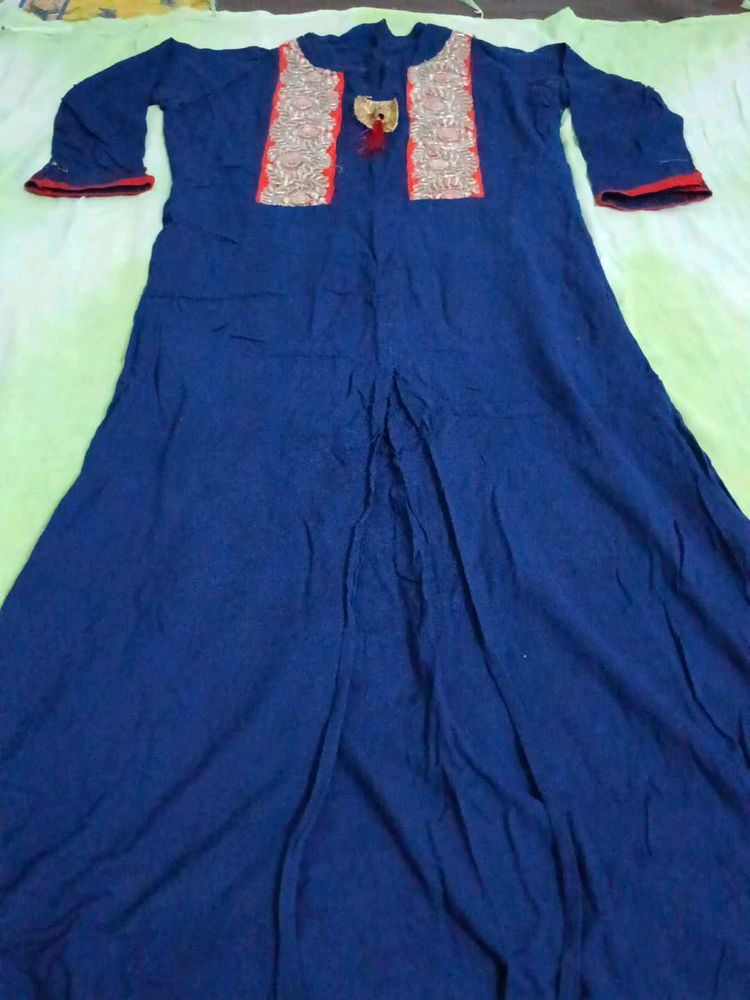 Boho Embroidered Tunic Dress