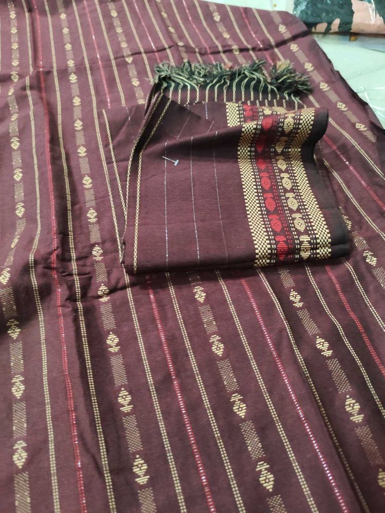Fancy Cotton Khadi Style Suit Material Sale