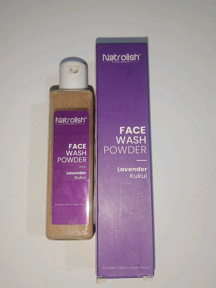 Natrolish Facewash Powder With Lavender Kukui