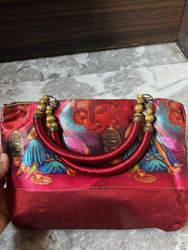 Printed Handbag