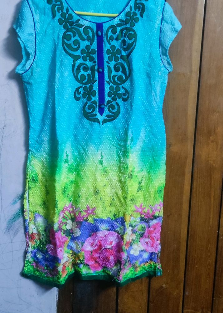 Blue Soft Pure cotton Salwar for Summe