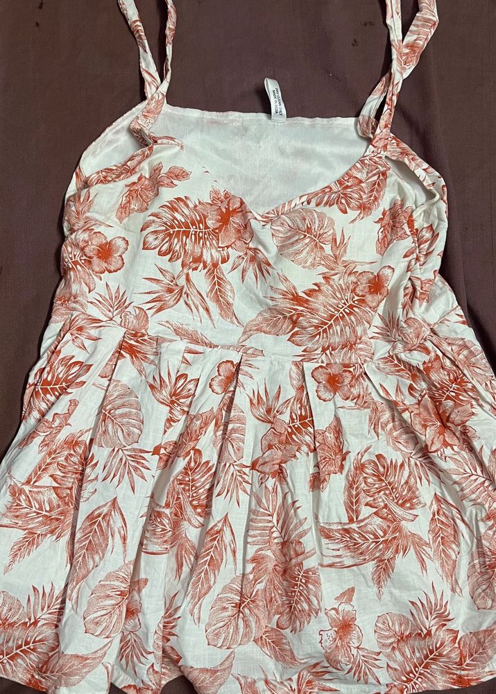Floral Print Mini Dress