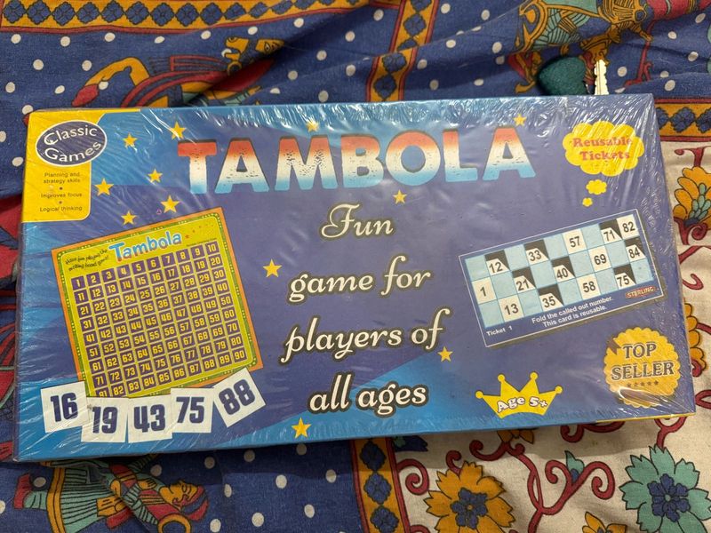 Tambola Game board