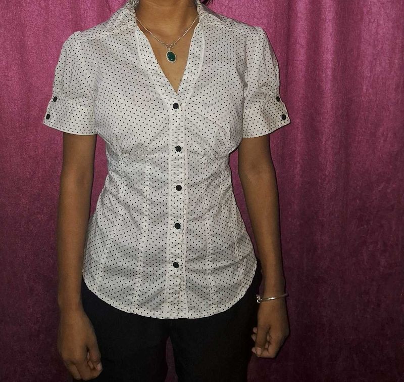 Polka Dot Blouse