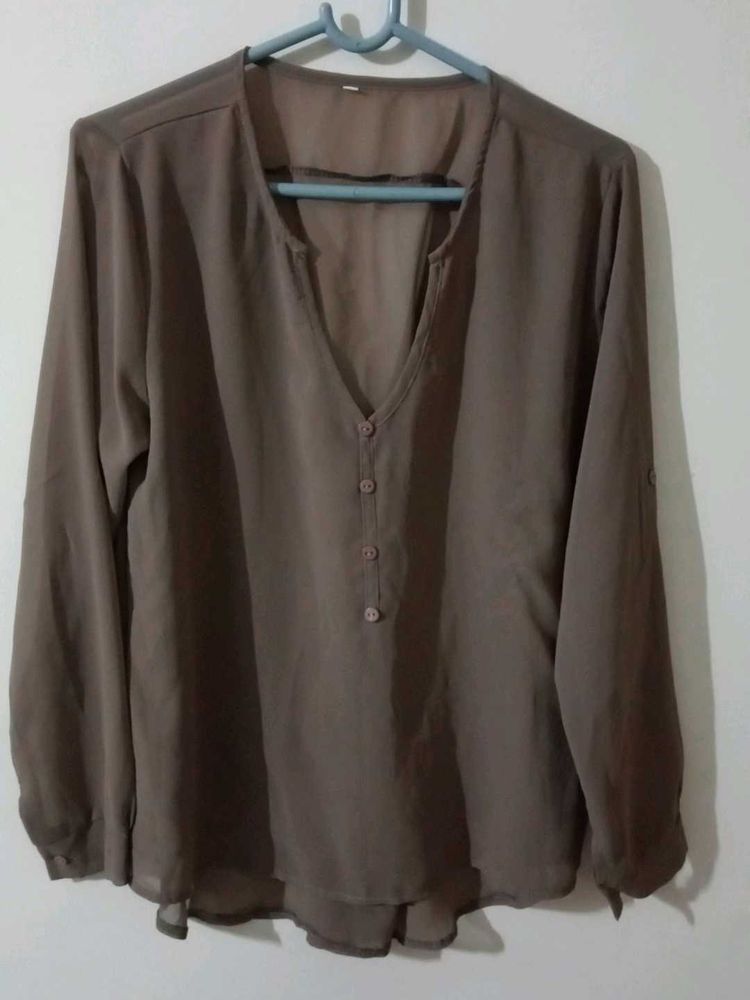 Elegant Brown Top