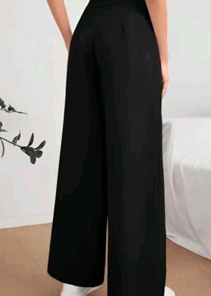 Black Wide Leg Palazzo Pants