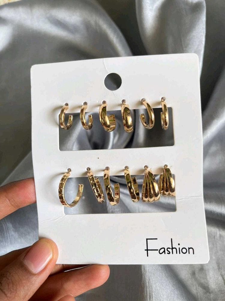 6 Earring Card Combo
