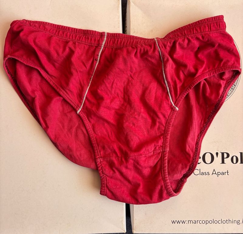 Vintage Red Briefs