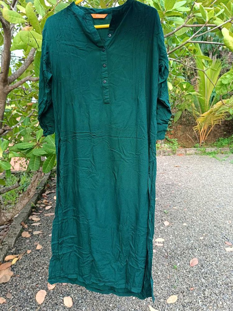 Gerua Long Kurti