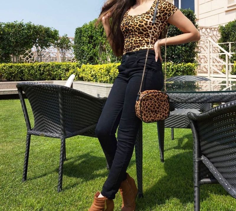 Leopard Sling Bag 🤎