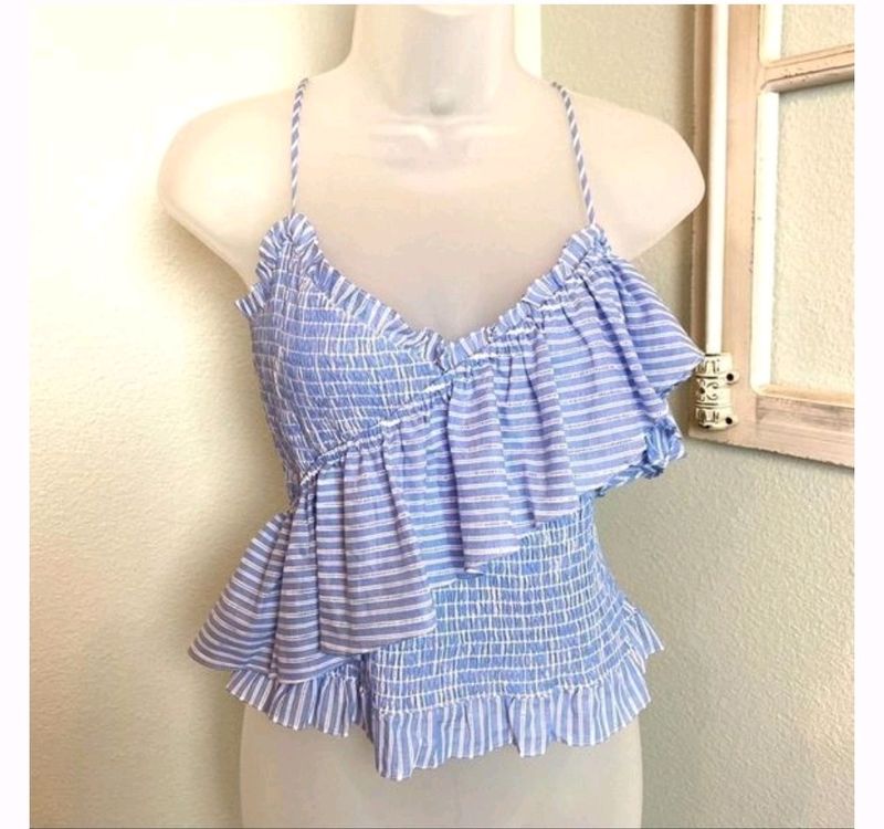 Ruffled Tank Top