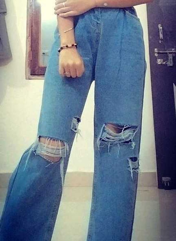 Light Wash Denim Jeans