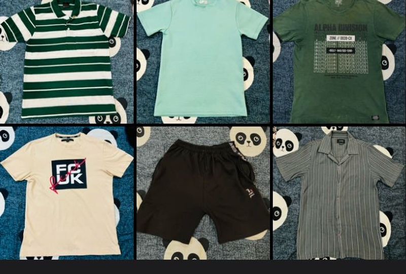 Combo Offer: TShirts, Shirt, Cargo &amp; Shorts