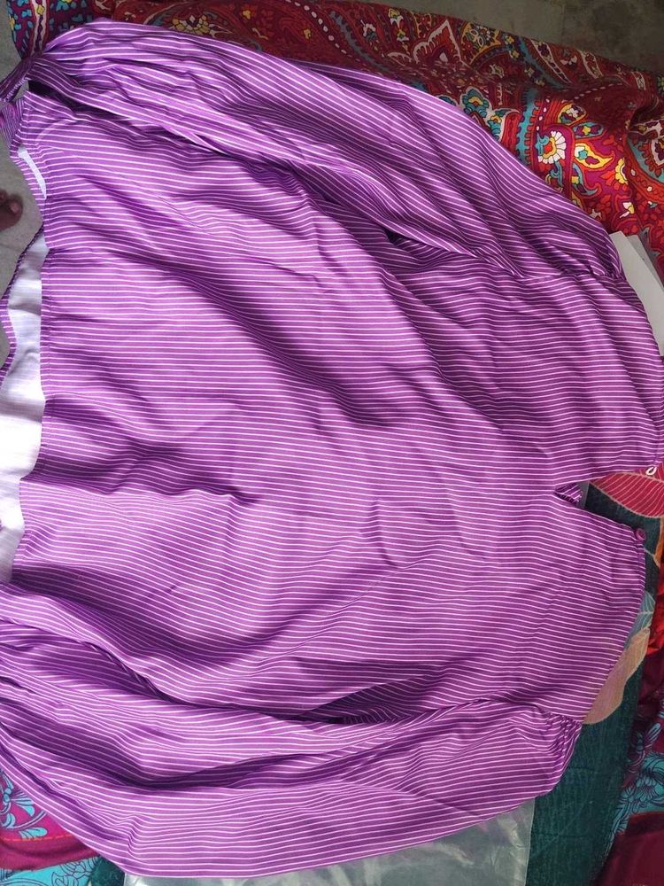 Striped Purple Top