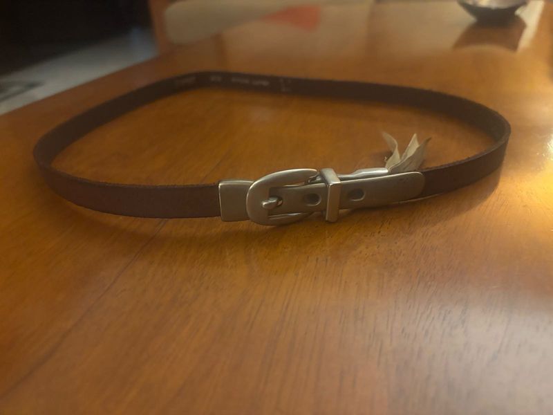 ESPRIT 100 per cent pure leather belt