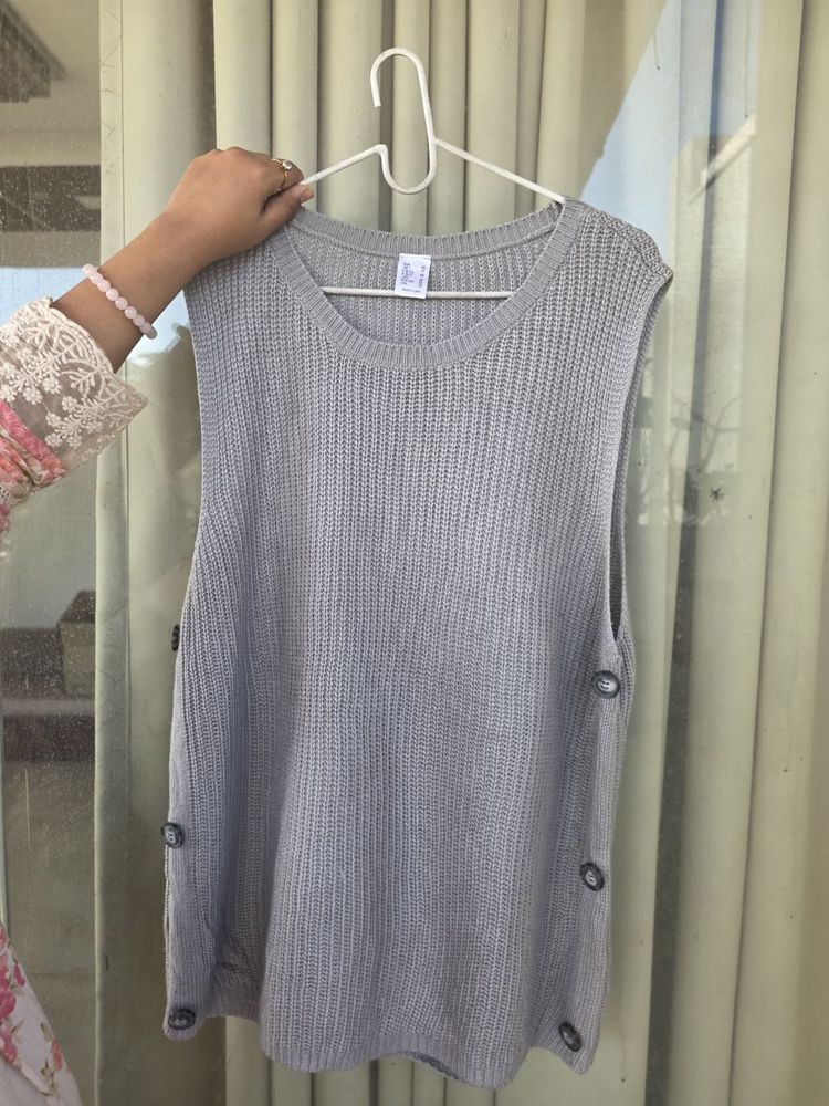 Sleeveless Knit Top
