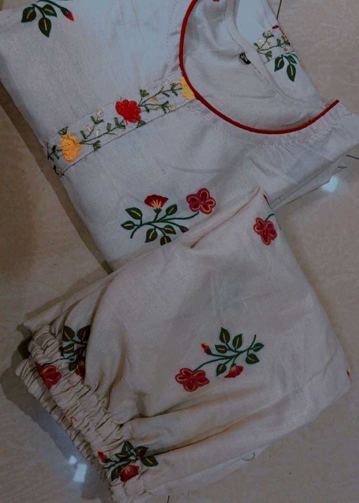 Kurti Pant Set