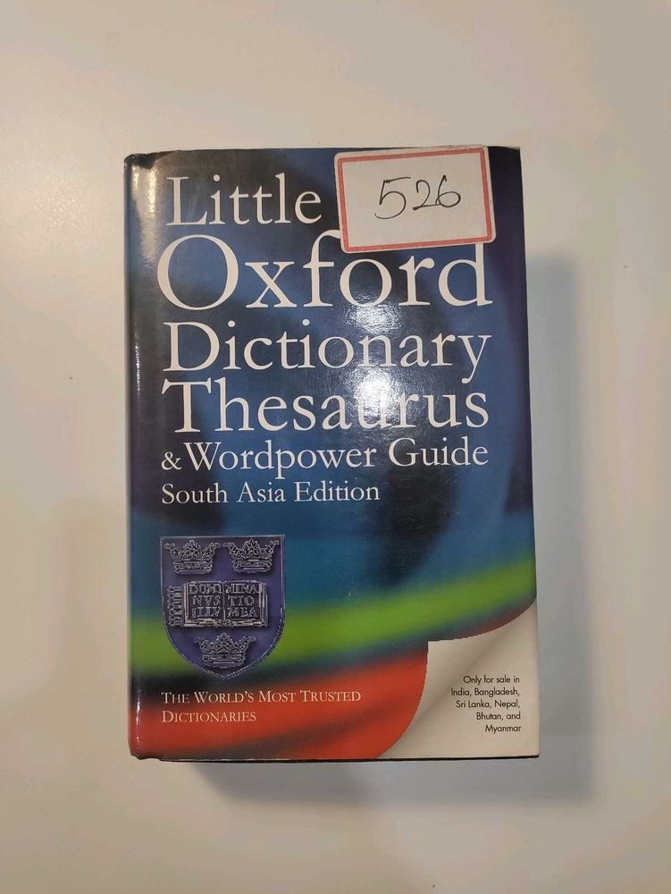 Oxford Dictionary Thesaurus