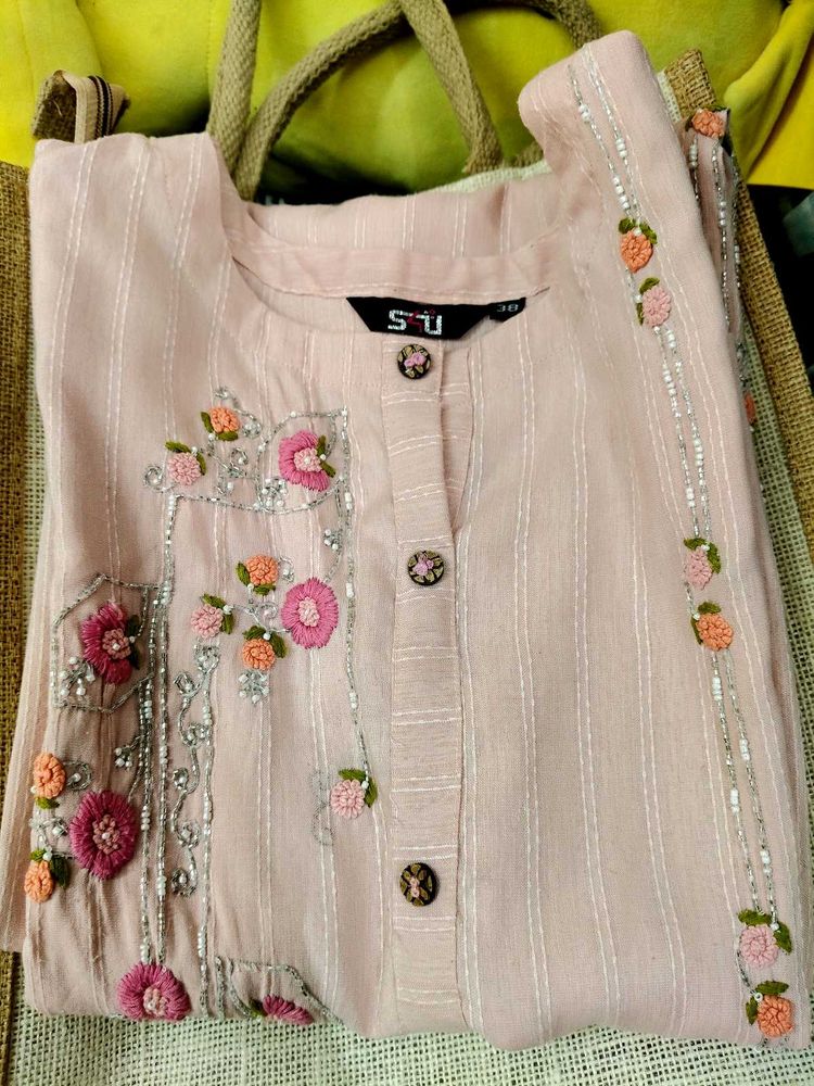 Hand Work Decent Look Kurta Set