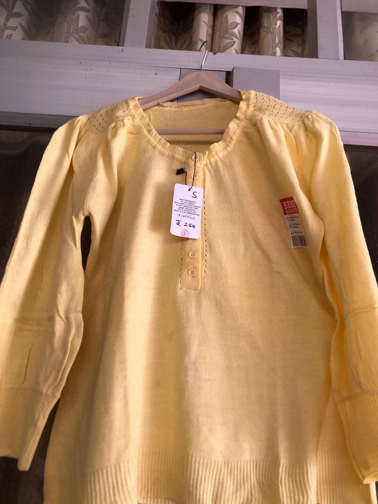 Yellow Long Sleeve Top💗