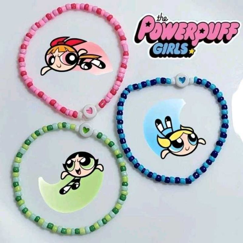 Powerpuff Girls Bracelet Set