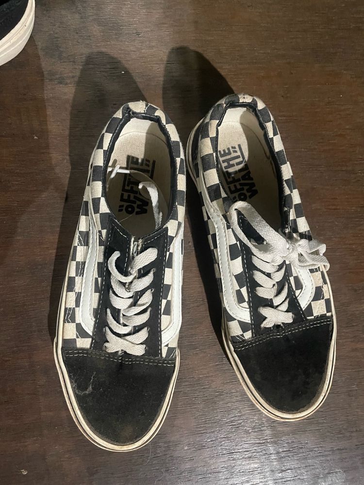 Vans Oldskool Checkered Sneakers
