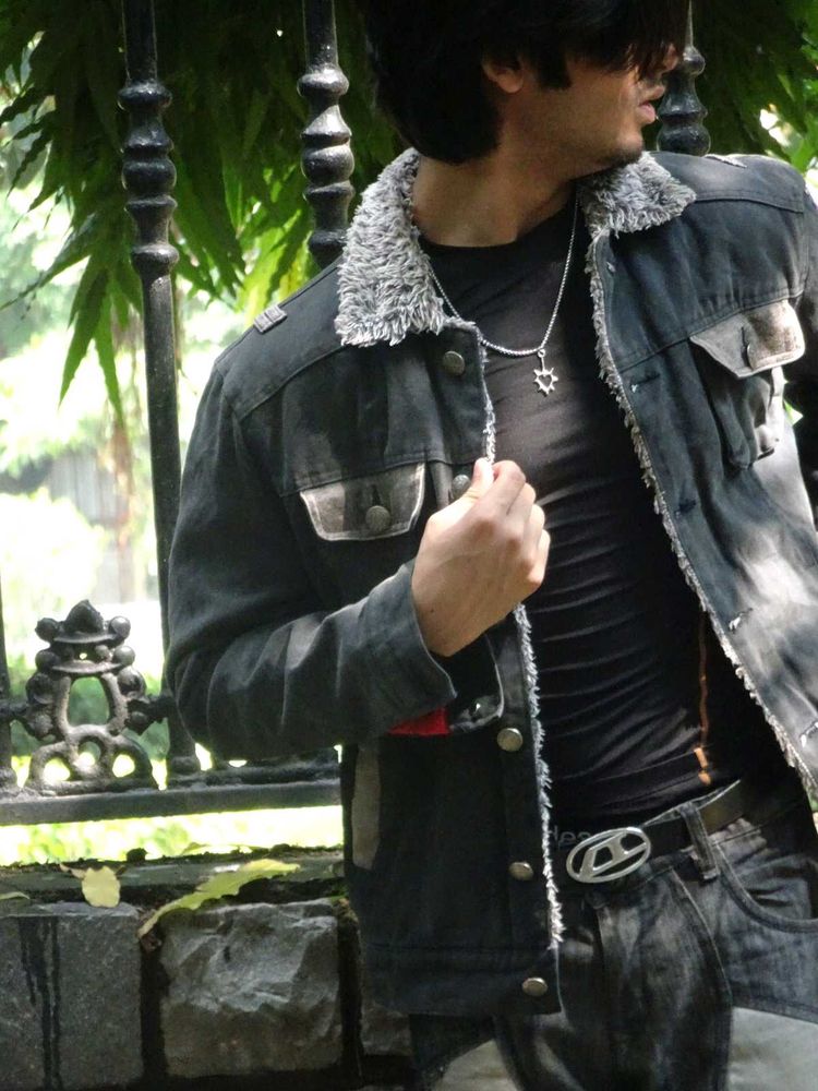 Stylish Black Denim Jacket