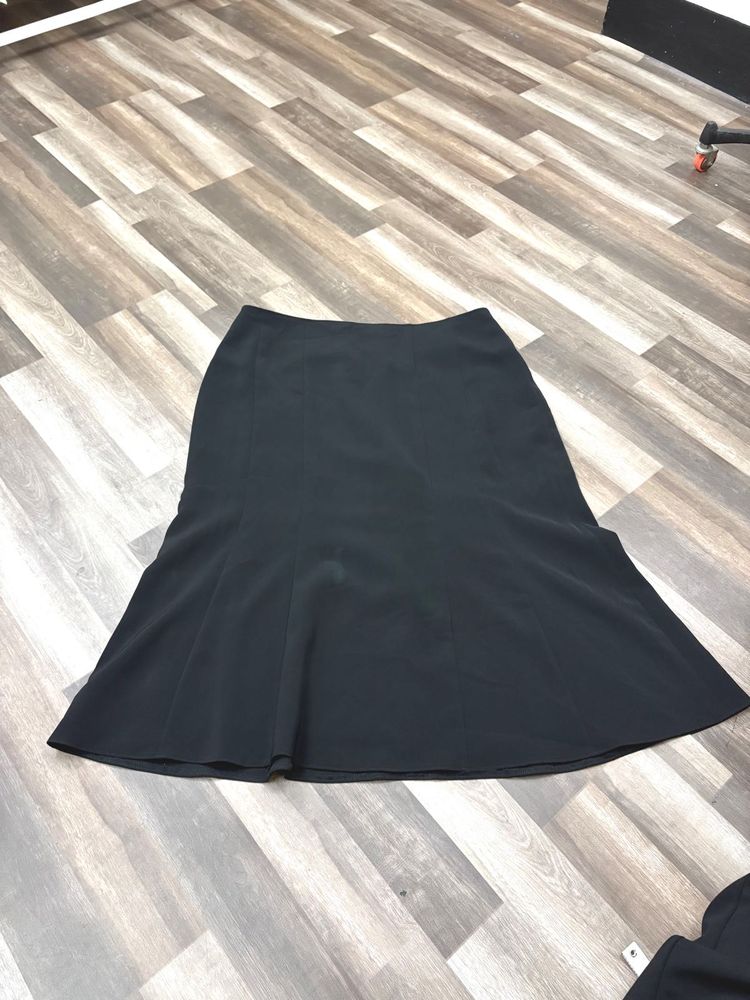 Black Midi Skirt