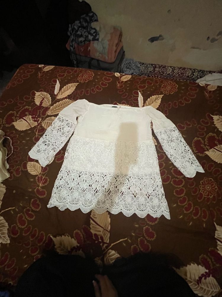 White Lace Dress
