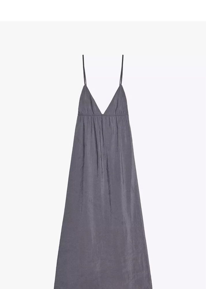 ZARA CHARCOAL GREY ,Size S MIDI  dress