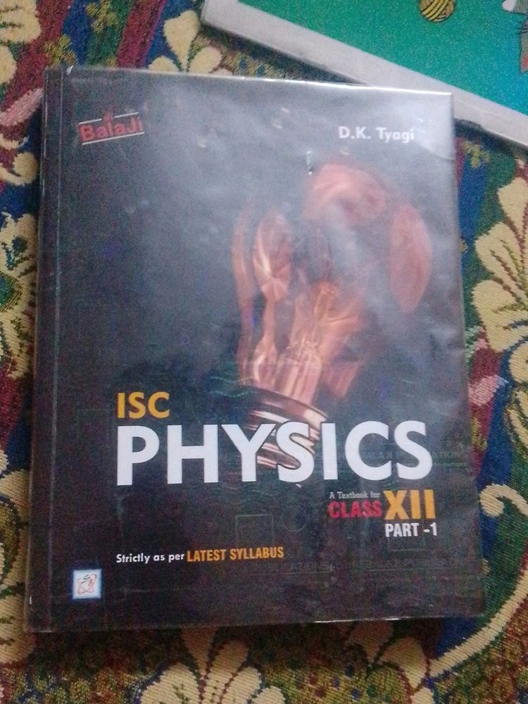Isc Physics Class 12 Both Volumes