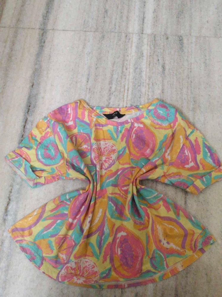 Multi Color Crop Top