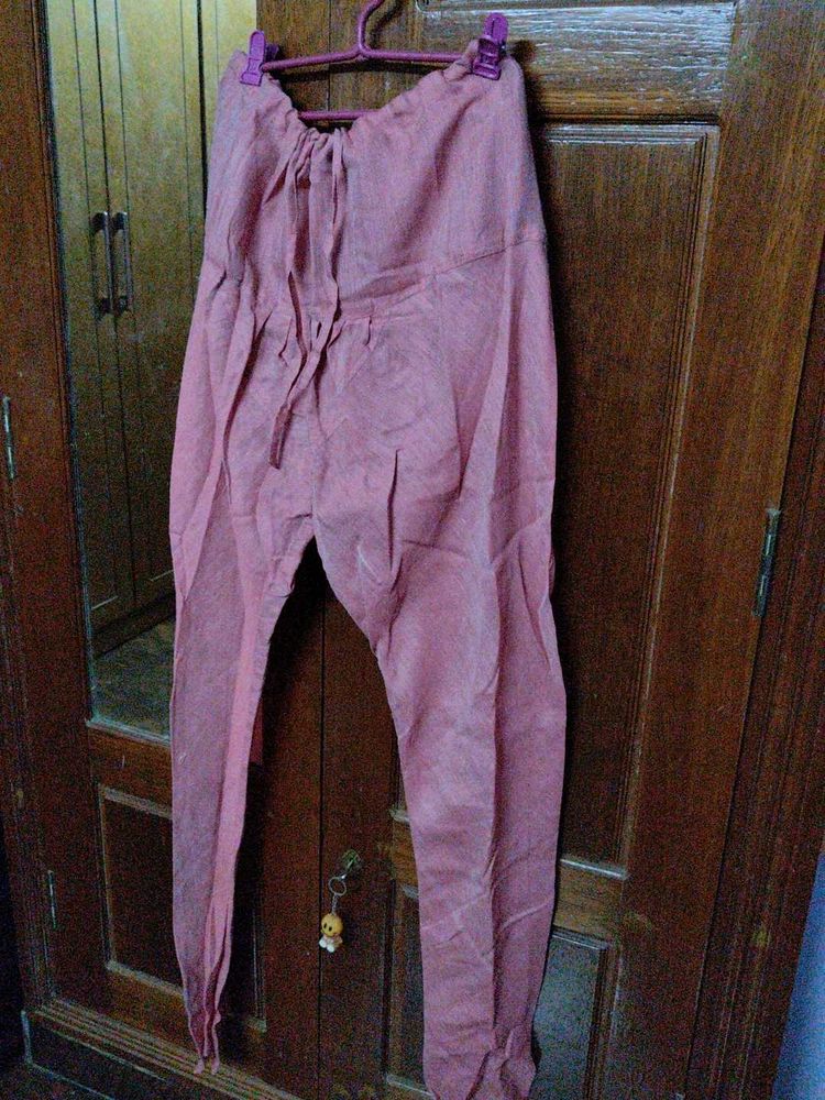 Tie Pants Pink