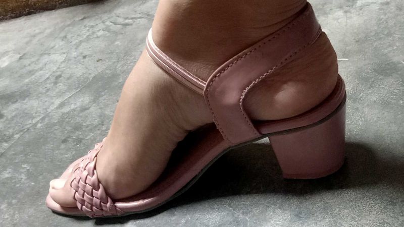 Cute Peach Heels