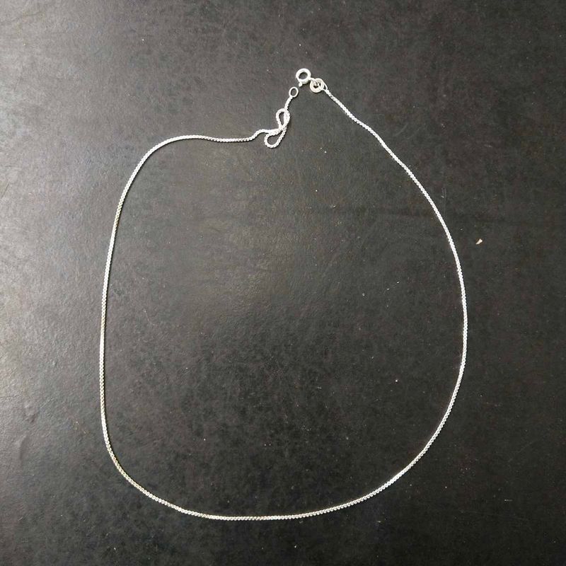925 Silver thin snack Chain