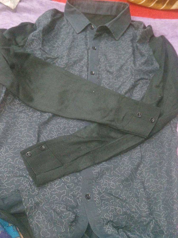 Patterned Casual Shirt