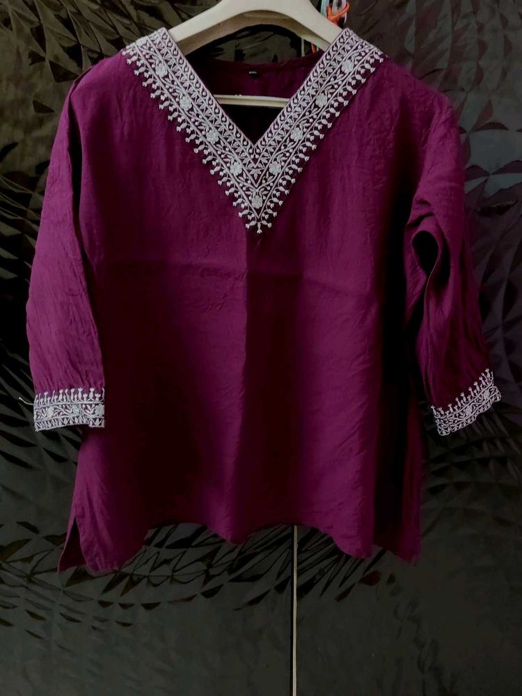Embroidered Kurta
