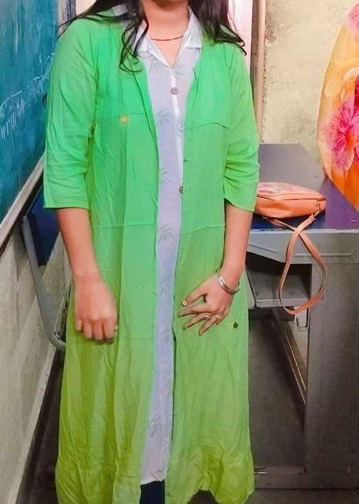 Green Kurta