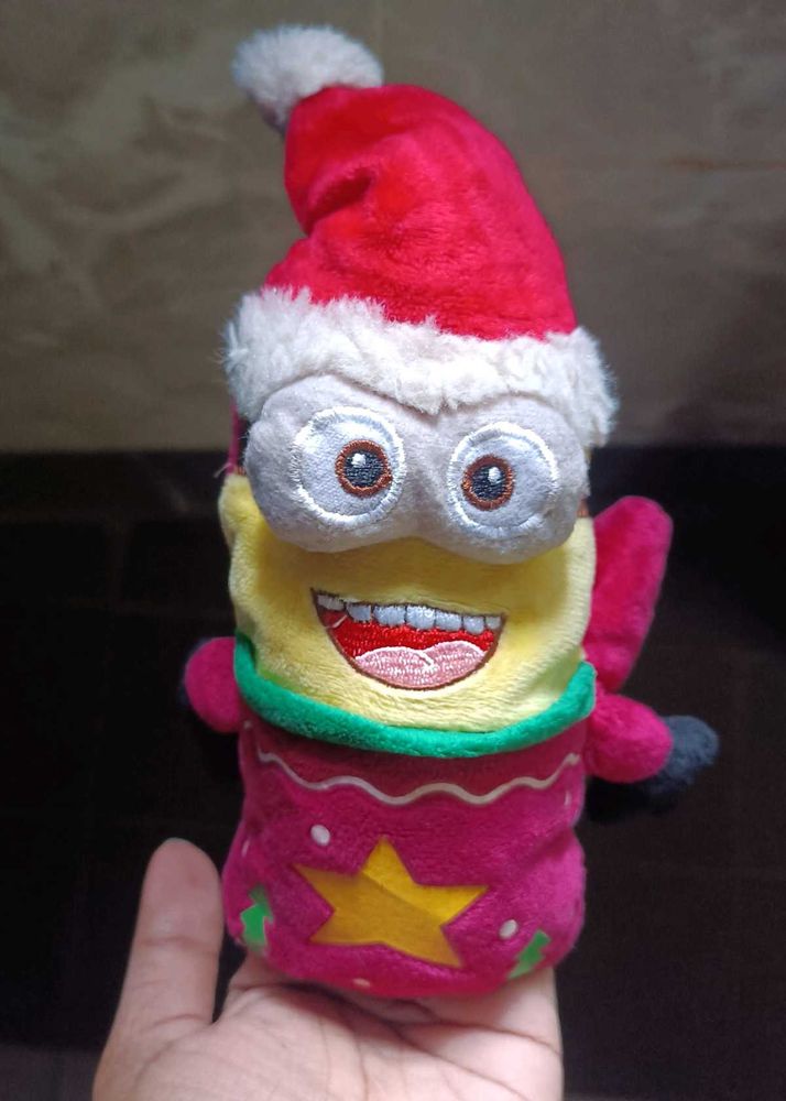 Christmas Minion Plush Toy