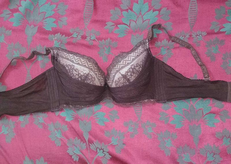 Lace Trim Pushup/Padded Bra