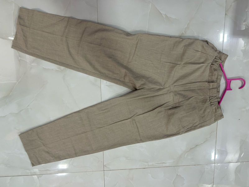 Casual Beige Pants