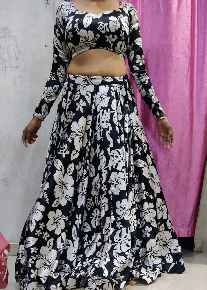 Floral Lehenga Choli Set