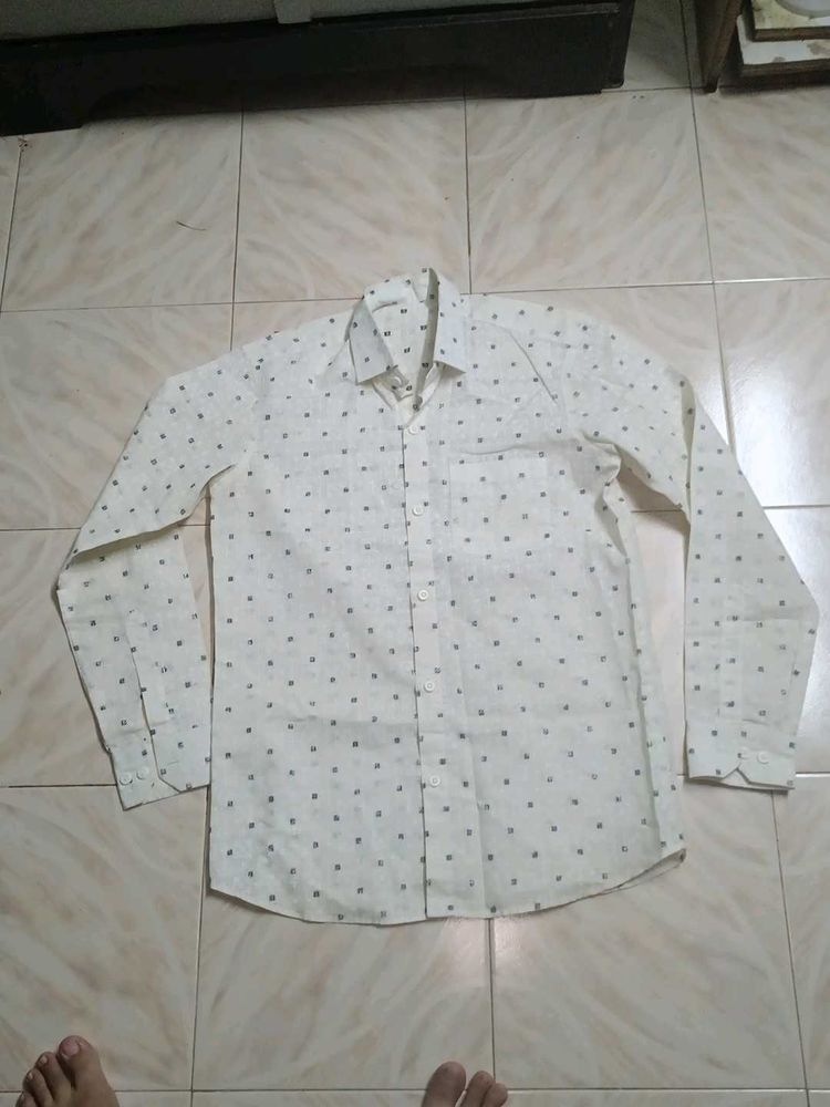 Patterned Casual Shirt
